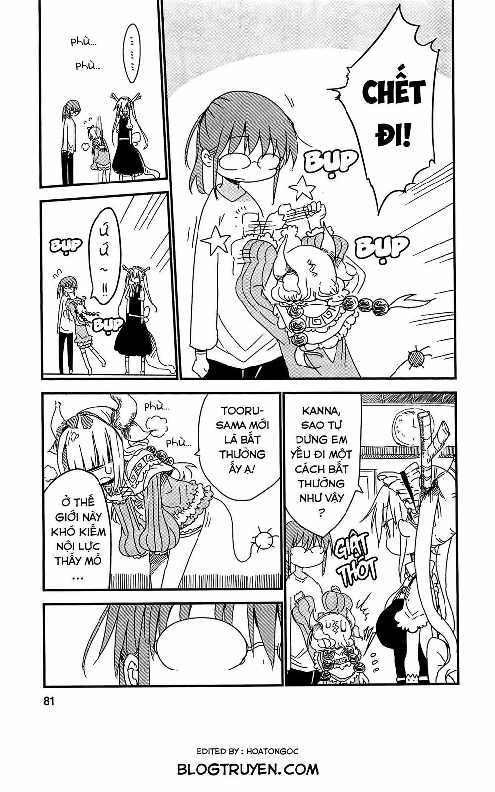 The Maid Dragon Of Kobayashi - Chap 6