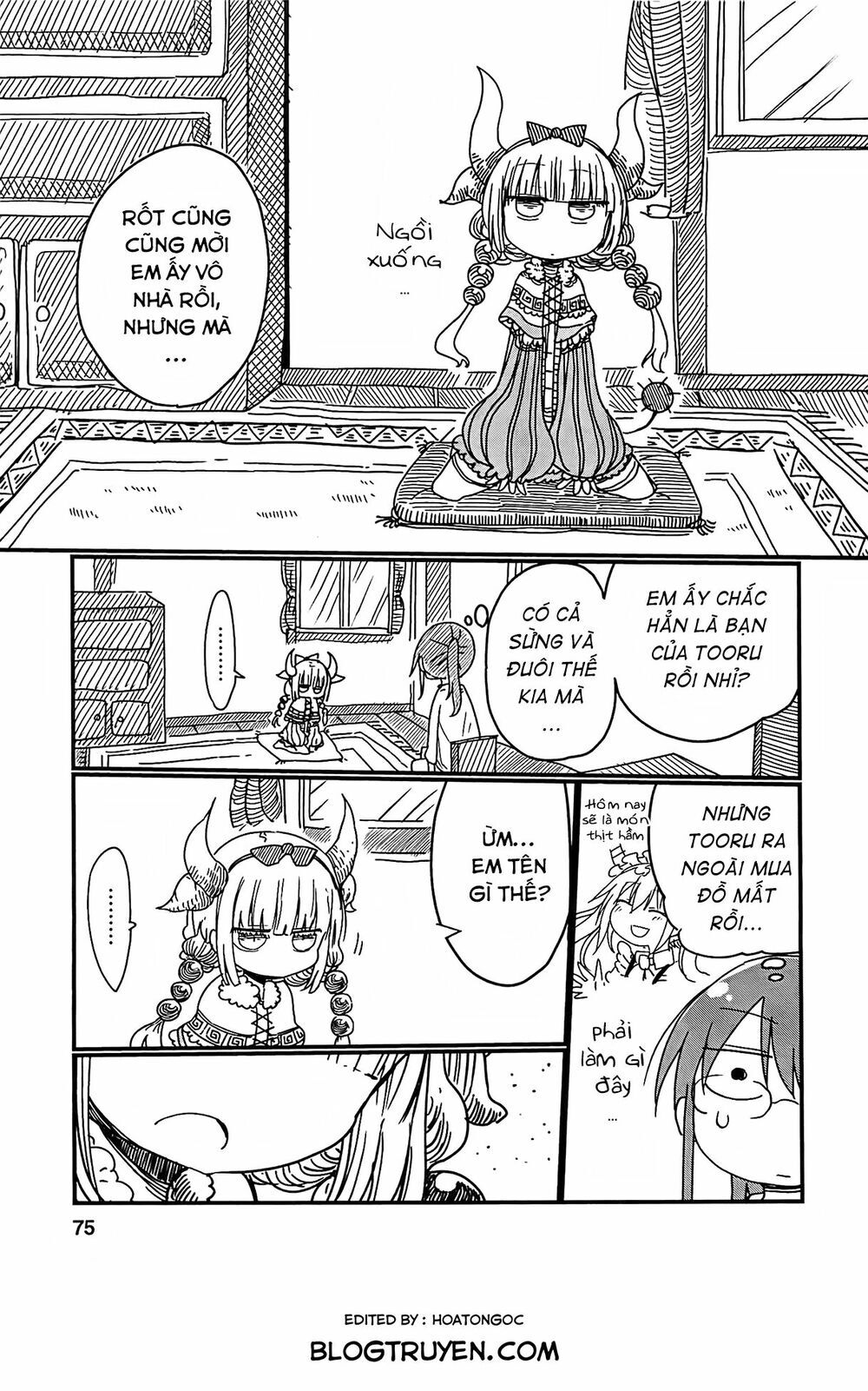 The Maid Dragon Of Kobayashi - Chap 6