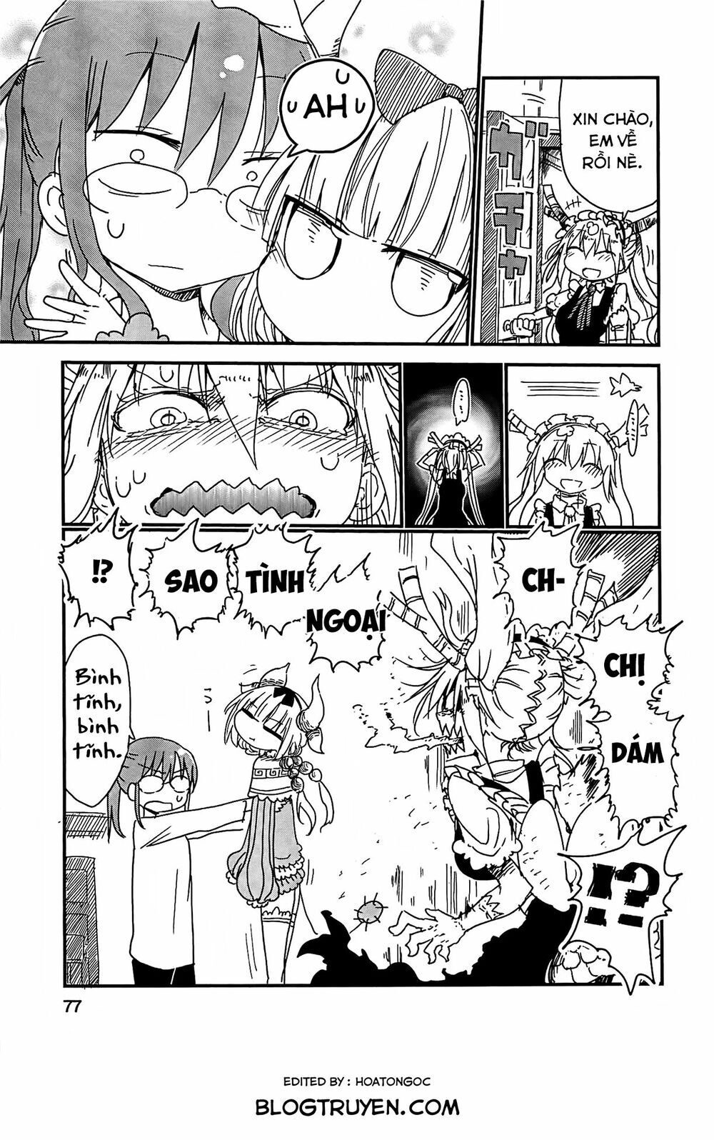 The Maid Dragon Of Kobayashi - Chap 6