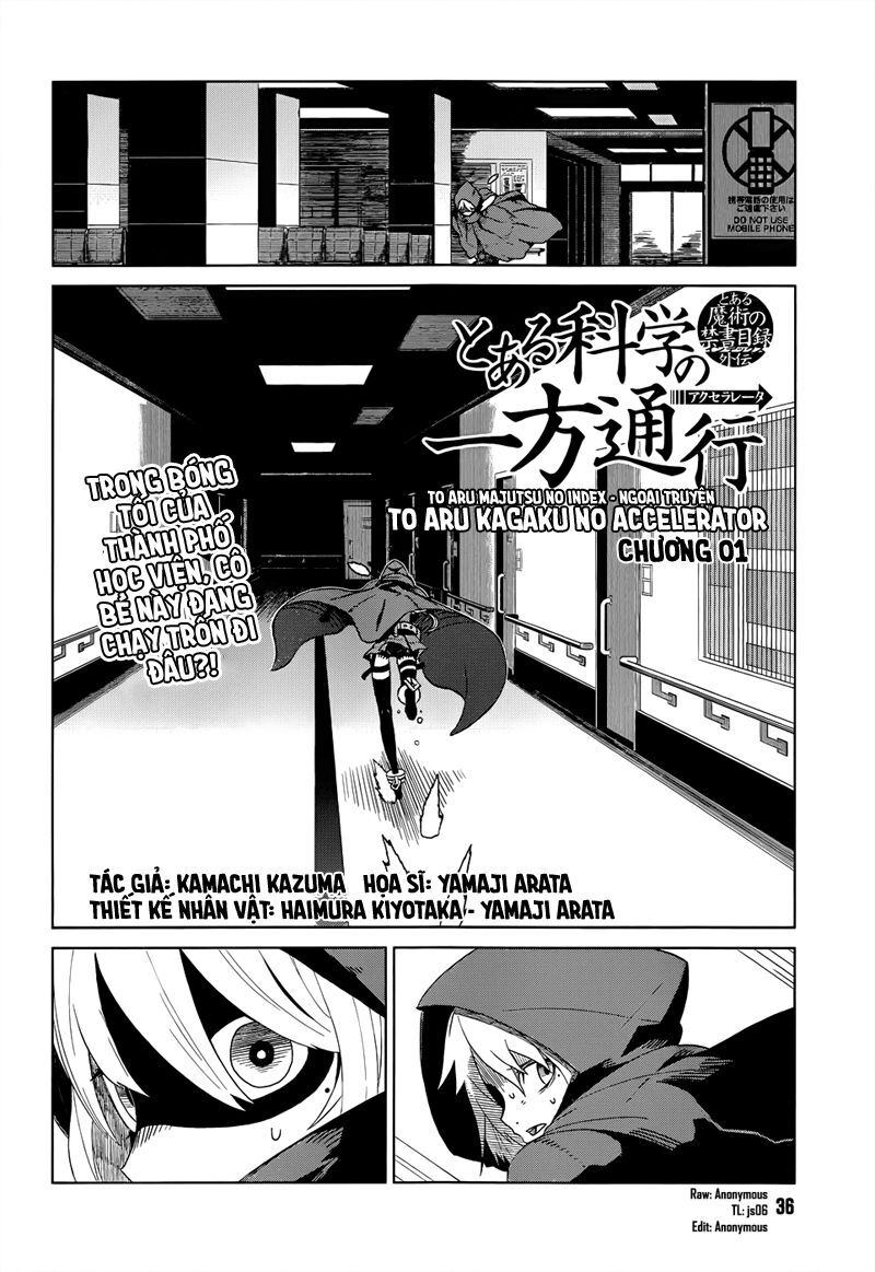 Toaru Kagaku No Accelerator Chapter 1 - Next Chapter 2