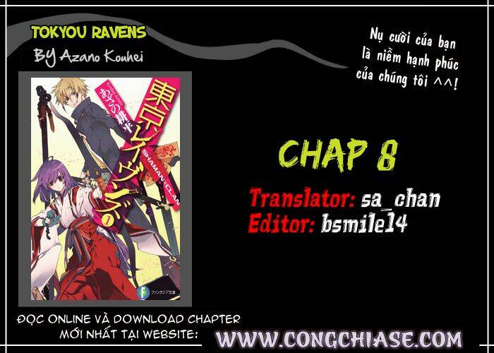 Tokyo Ravens - Trang 34