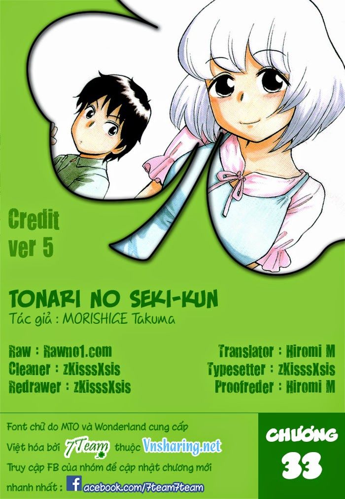 Tonari No Seki-Kun - Trang 1