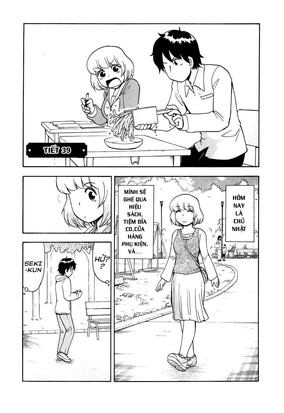 Tonari No Seki-Kun - Trang 1