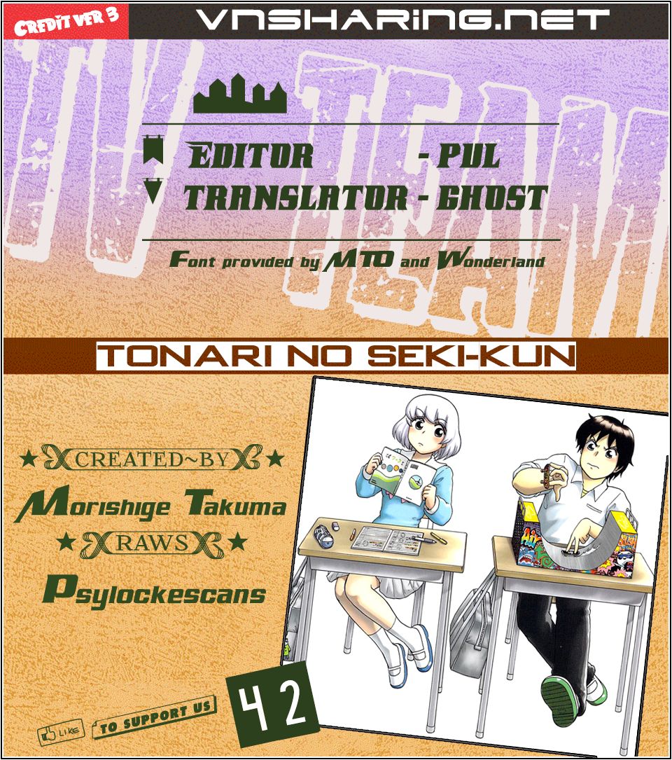 Tonari No Seki-Kun - Trang 1