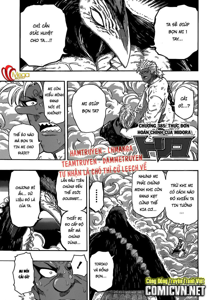 Toriko - Thợ Săn Ẩm Thực - Chap 385