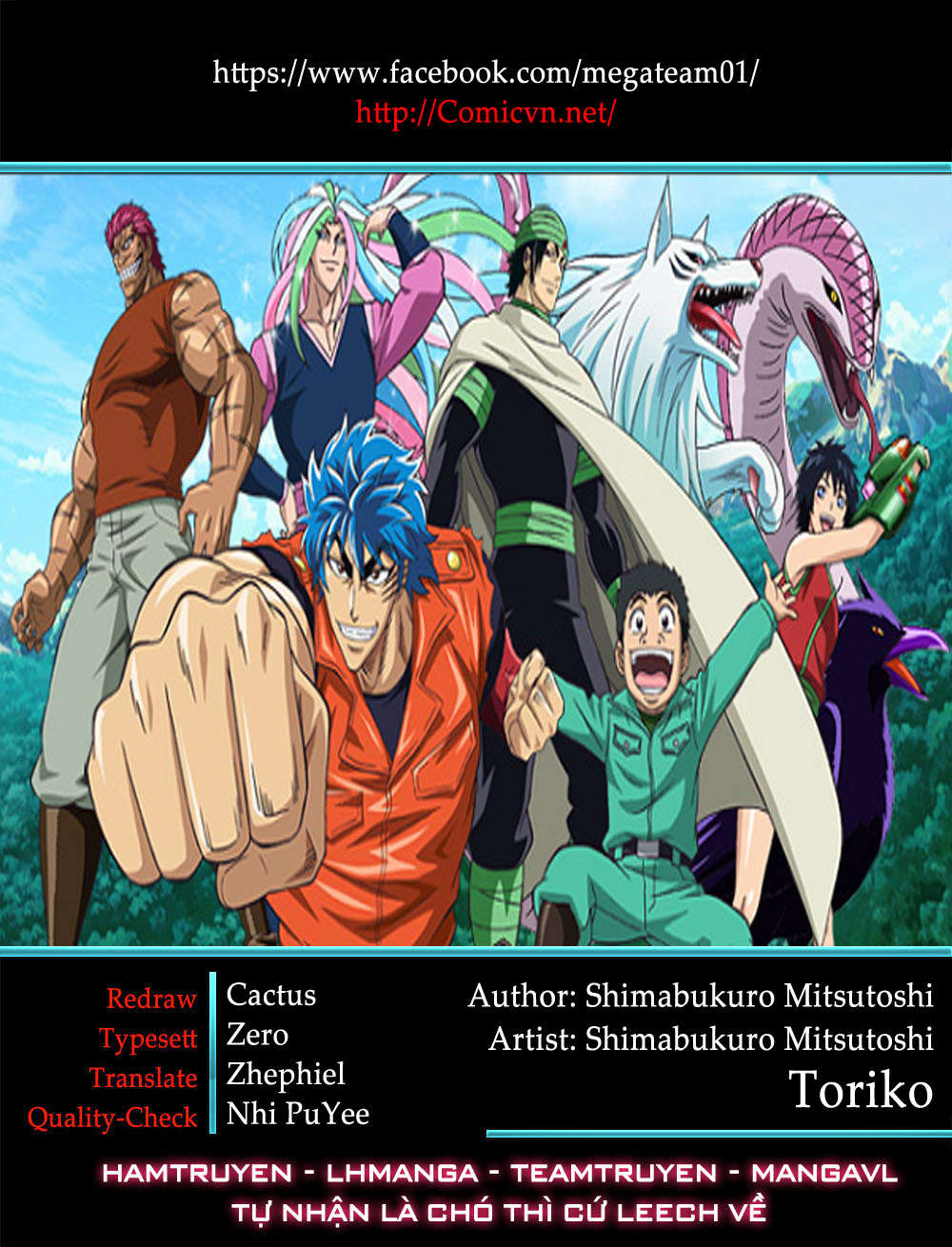 Toriko - Thợ Săn Ẩm Thực - Chap 385