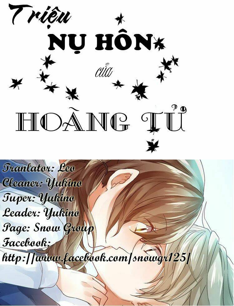 Triệu nụ hôn của hoàng tử - Trang 1