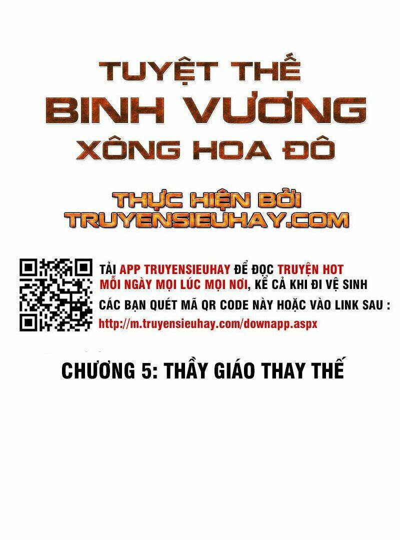 Tuyệt Thế Binh Vương Xông Hoa Đô - Trang 1