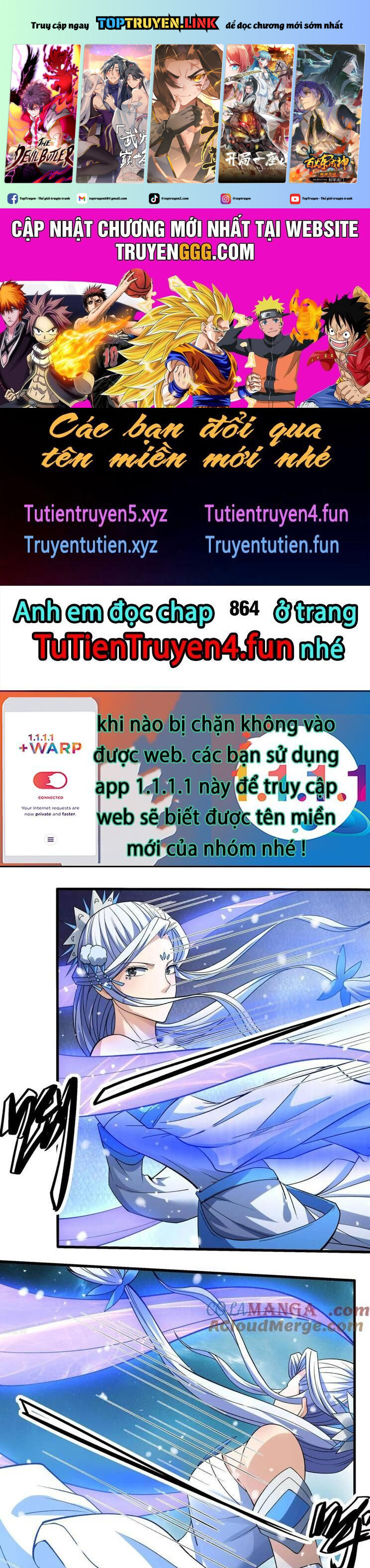 Tuyệt Thế Võ Thần - Chap 863