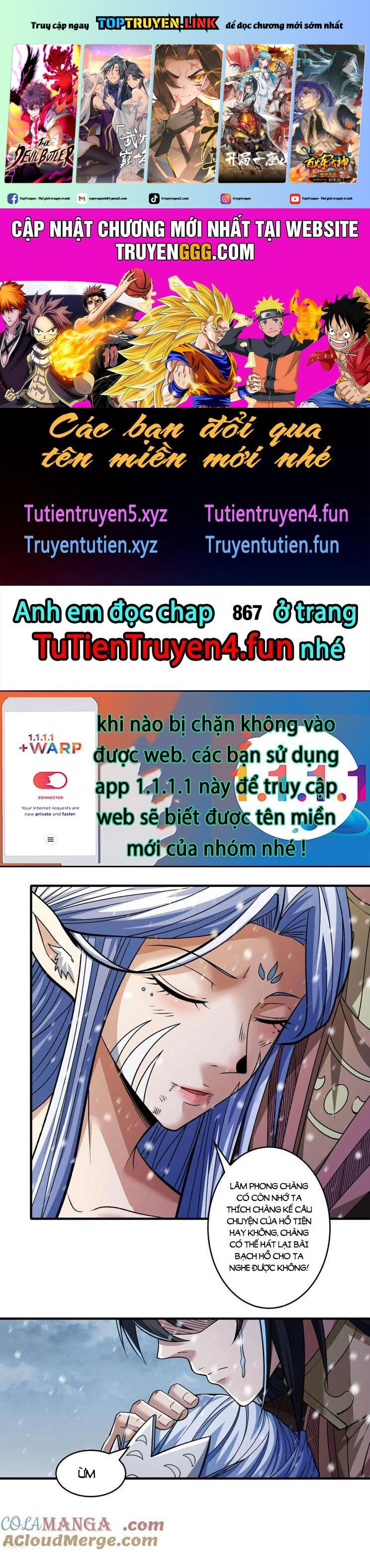 Tuyệt Thế Võ Thần - Chap 866