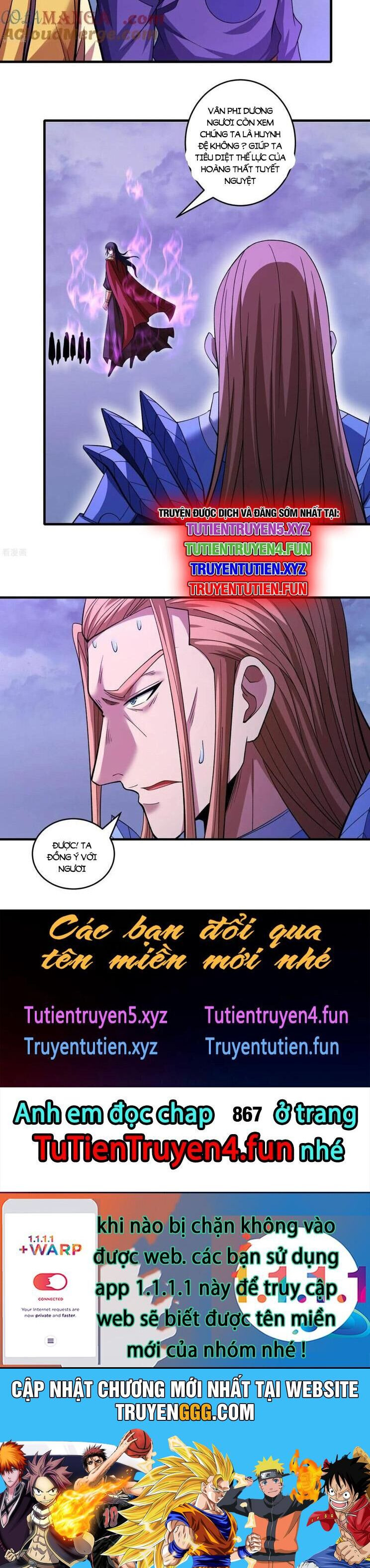 Tuyệt Thế Võ Thần - Chap 866