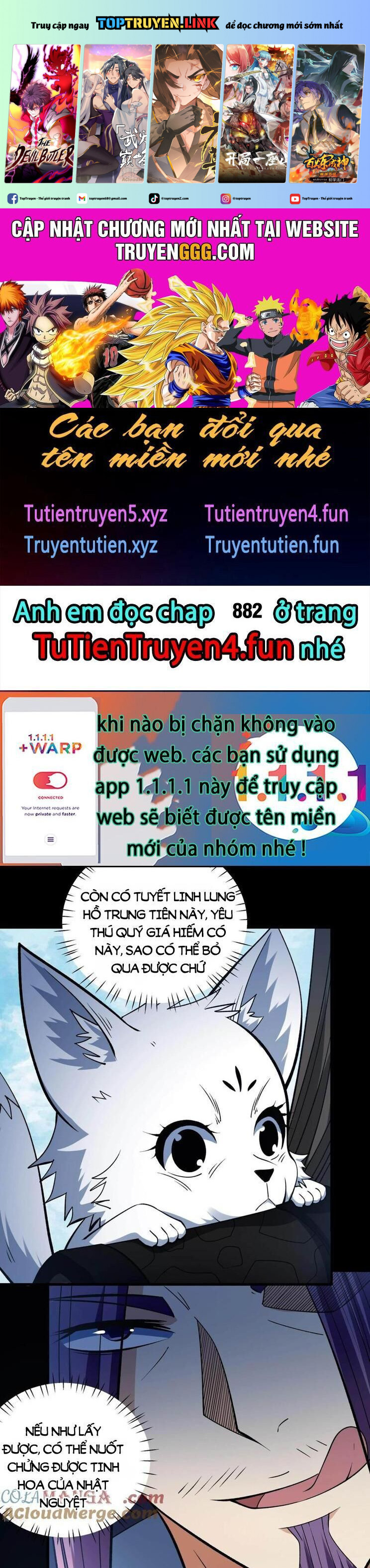 Tuyệt Thế Võ Thần - Chap 881